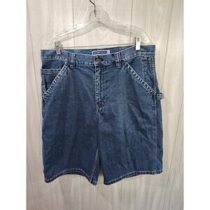 Vintage Old Navy Painters Shorts Men's 35 Denim Baggy Grunge Y2K Skater